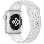Apple Watch Nike+ - 38mm Silver Aluminium Case with Platinum/White Nike Sport Band
