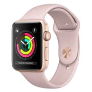 Apple Watch Series 3 GPS - 38mm Gold Aluminium Case with Pink Sand Sport Band