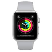 Apple Watch Series 3 GPS - 42mm Silver Aluminium Case with Fog Sport Band