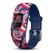 Garmin Vivofit Junior 2 Fitness Tracker Captain America With Adjustable Band - 0100190912