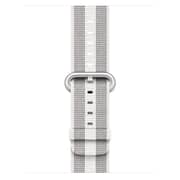 Apple Woven Nylon Band 42mm White Stripe - MQVT2ZM/A