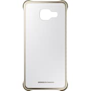 Samsung EFQA710CFEGWW Clear Back Cover Gold For Galaxy A7 2016