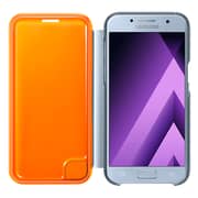Samsung Neon Flip Cover Blue For A3 2017 EF-FA320PLEGWW