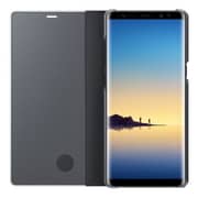 Samsung Clear View Standing Cover Black For Galaxy Note8 - EF-ZN950CBEGWW