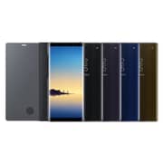 Samsung Clear View Standing Cover Black For Galaxy Note8 - EF-ZN950CBEGWW