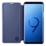 Samsung Clear View Standing Cover Blue For Galaxy S9 - EF-ZG960CLEGWW