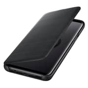 Samsung LED Flip Wallet Cover Black For Galaxy S9 Plus - EF-NG965PBEGWW