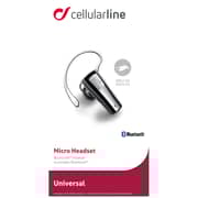 Cellular Line Bluetooth Headset Black - BTMICRO5