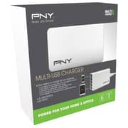 PNY 5 Port Multi-USB Charger White