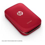 HP Sprocket Bluetooth Photo Printer Red