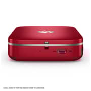 HP Sprocket Bluetooth Photo Printer Red