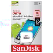 Sandisk Ultra Android Micro SDHC Memory Card 16GB Class10