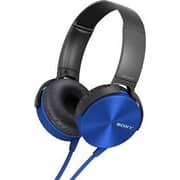 Sony MDRXB450AP Over Ear Headphone Blue