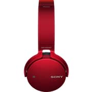 Sony MDRXB650BT Extra Bass Bluetooth Headphone Red