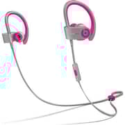 Beats By Dr. Dre MHBK2ZM/A Powerbeats2 Wireless In Ear Headphone Pink/Grey