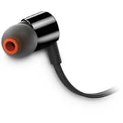 سماعة في الأذن سلكية باللون الأسود JBL T210