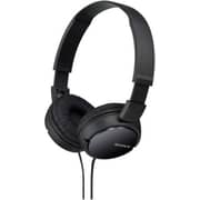 Sony ZX Wired With Mic On-Ear Headphones - Black