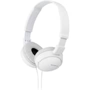 Sony ZX Wired With Mic On-Ear Headphones - White