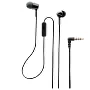 Sony EX Wired With Mic In-Ear Headphones - Black