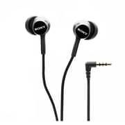 Sony EX Wired With Mic In-Ear Headphones - Black