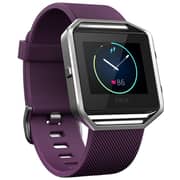 Fitbit Blaze Smart Fitness Watch Large With Plum Strap - FB502SPMLEU
