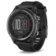 Garmin 0100133871 Fenix 3 Sapphire HR Watch Grey/Black