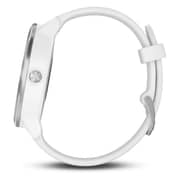 Garmin Vivoactive 3 GPS Smart Watch With White Silicone Strap