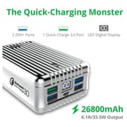 Zendure A8 Power Bank 26800mAh Silver