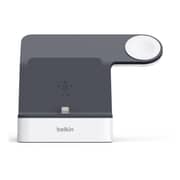 Belkin F8J200VFWHT Dual Charging Station White For IPhone & Apple Watch W/ 1.2m Charging Cable