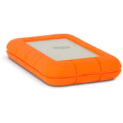 LaCie Rugged Thunderbolt Hard Drive 1TB Silver/Orange STEV1000400