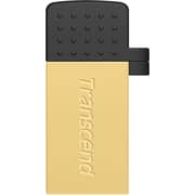 Transcend TS32GJF380 Jet USB 2.0 Flash Drive 32GB Gold