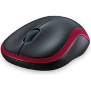Logitech 910002237 M185 Wireless Mouse Red