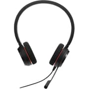 Jabra EVOLVE 20 MS Stereo Wired Headset Black