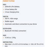 Parrot PF727003AA SWING Mini Drone Black