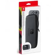 Nintendo Switch Carry Case Black W/Screen Protector
