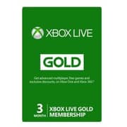 Microsoft Xbox Live Gold Card Membership 3 Months Online Product Key License