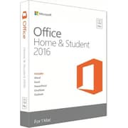 Microsoft Office Mac Home & Student Software 2016 *Offer Applicable On Purchase of Laptop/Tablet only
