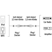 Hama Aluline Stereo 3.5mm Jack Connecting Cable Multicolor 0.5m