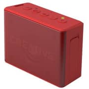 Creative MUVO 2c Water Resistant Bluetooth Speaker With Built In MP3 Player Red MF8250