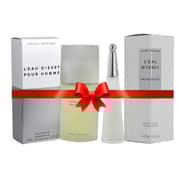 Issey Miyake Perfume For Men 125ml Eau de Toilette + Issey Miyake Perfume For Women 100ml Eau de Toilette