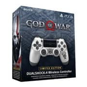 Sony PS4 Dualshock 4 Wireless Controller God Of War Limited Edition Silver