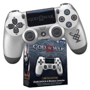 Sony PS4 Dualshock 4 Wireless Controller God Of War Limited Edition Silver