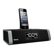 IHome Dual Charging Stereo Clock Radio With Lightning Dock & USB