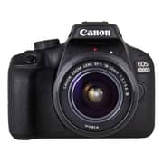 كاميرا كانون EOS4000D DSLR أسود مع مجموعة عدسات EF-S 18-55mm III