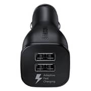 Samsung Dual USB Car Charger Black With Type C Cable - EP-LN920CBEGAE