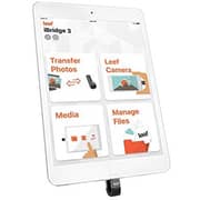 Leef LIB300KK016E1 IBridge MFI Mobile Memory Flash Drive White 16GB