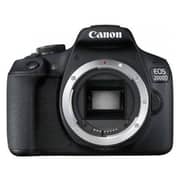 Canon EOS 2000D DSLR Camera Black With 18-55mm IS II Lens Kit