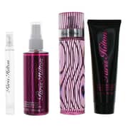 Paris Hilton Perfume Gift Set For Women (Paris Hilton Perfume 100ml EDP + Paris Hilton Mini 10ml + Body Lotion 90ml + Body Mist 118ml)