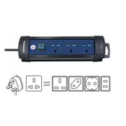 بريننشتول 3way كابل تمديد بريميوم 1951337900 طول 3 متر لون أسود