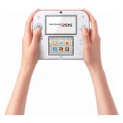 Nintendo 2DS Gaming Console White/Red + 3 Assorted Games